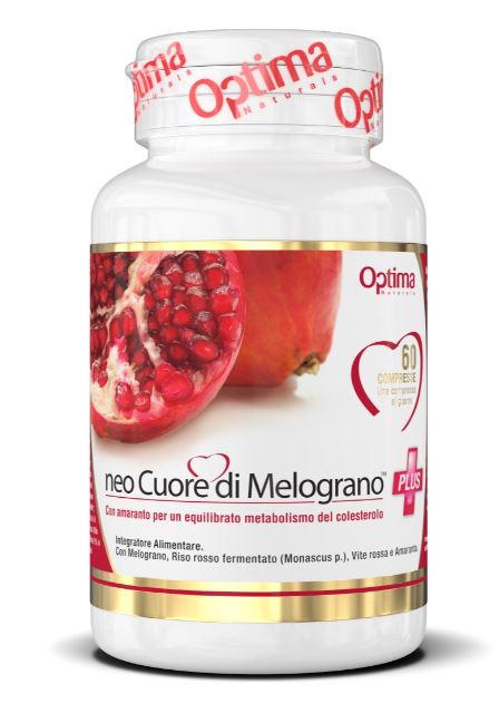 CUORE DI MELOGRANO NEO CUORE DI MELOGRANO PLUS 60 COMPRESSE 816 MG - FarmaLucia