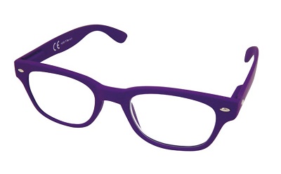 OCCHIALE DA LETTURA PREMONTATO T-VEDO GUMMY 2 VIOLA +3,00 - FarmaLucia