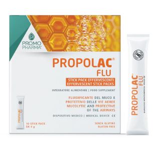 PROPOL AC FLU EFFERVESCENTE 10 BUSTINE - FarmaLucia