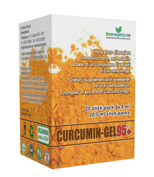 CURCUMIN GEL 95+ 20 BUSTINE DA 5 ML - FarmaLucia