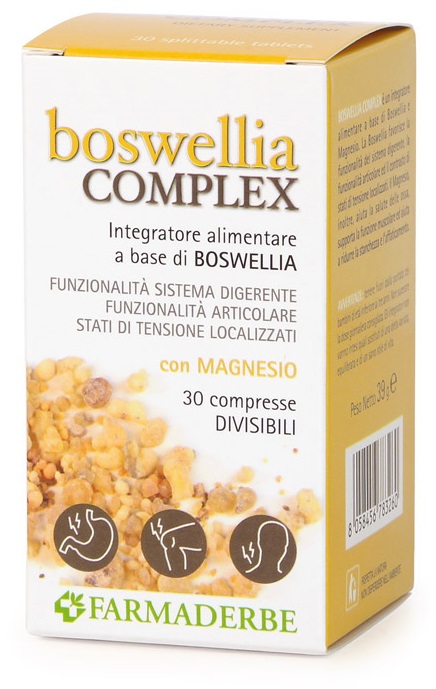 BOSWELLIA COMPLEX 30 COMPRESSE - FarmaLucia