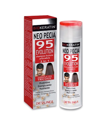 BIOKERATIN NEO PECIA 95 EVOLUTION SHAMPOO LOZIONE ANTICADUTA 250 ML - FarmaLucia