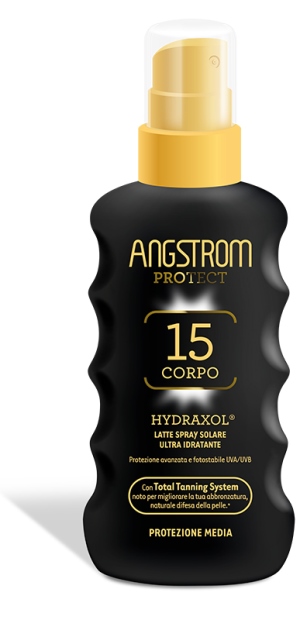 ANGSTROM PROTECT HYDRAXOL LATTE SPRAY SOLARE PROTEZIONE 15 175 ML - FarmaLucia