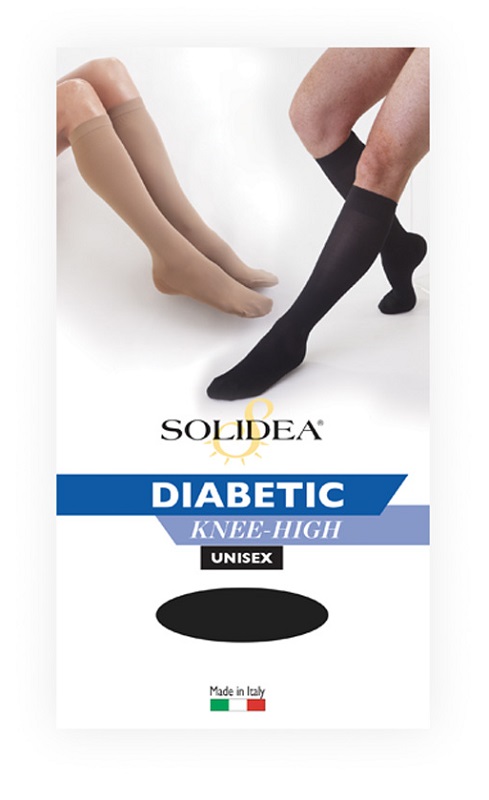 DIABETIC KNEE-HIGH NERO 2-M - FarmaLucia