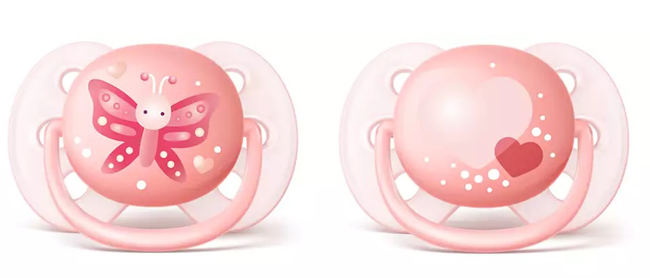 SUCCHIETTO ULTRA SOFT 0/6M DECORATO FEMMINA SCF 223/20 - FarmaLucia