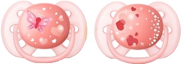 SUCCHIETTO ULTRA SOFT 6/18M DECORATO FEMMINA SCF 223/22 - FarmaLucia