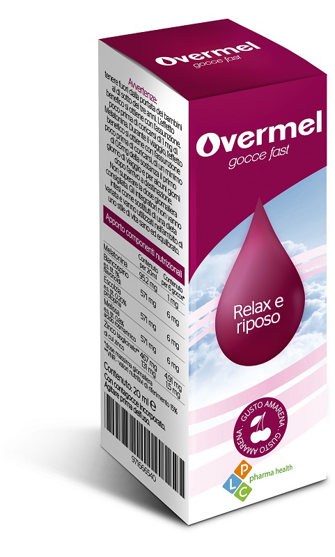 OVERMEL GOCCE FAST 20 ML GUSTO AMARENA - FarmaLucia