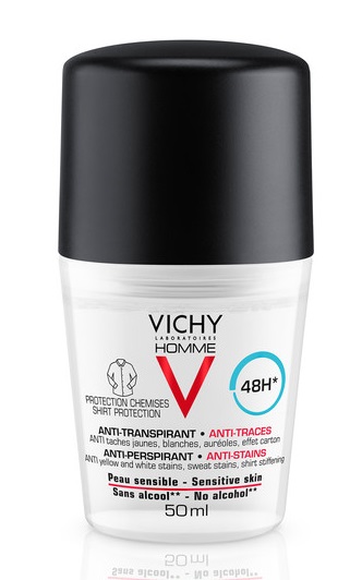 VICHY HOMME DEO ANTI-MACCHIE 50 ML - FarmaLucia