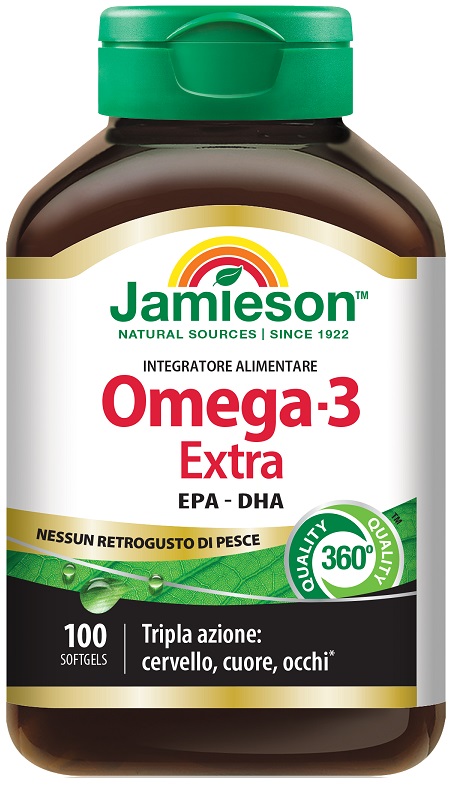 JAMIESON OMEGA 3 EXTRA 100 PERLE - FarmaLucia