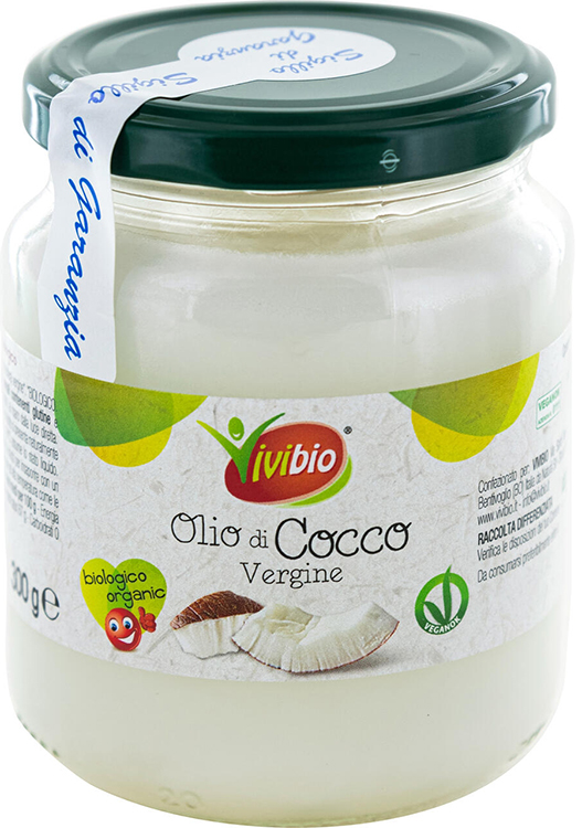 OLIO DI COCCO VERGINE VIVIBIO 300 ML - FarmaLucia