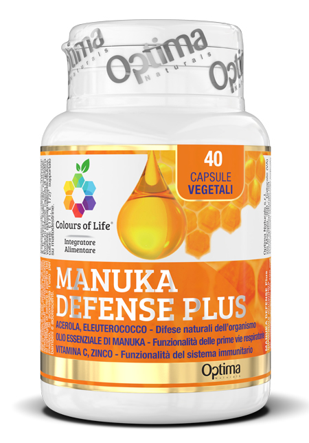 COLOURS OF LIFE MANUKA DEFENSE PLUS 40 CAPSULE VEGETALI 495 MG - FarmaLucia