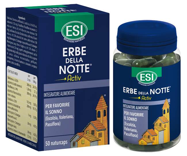 ESI ERBE DELLA NOTTE ACTIV 50 CAPSULE - FarmaLucia