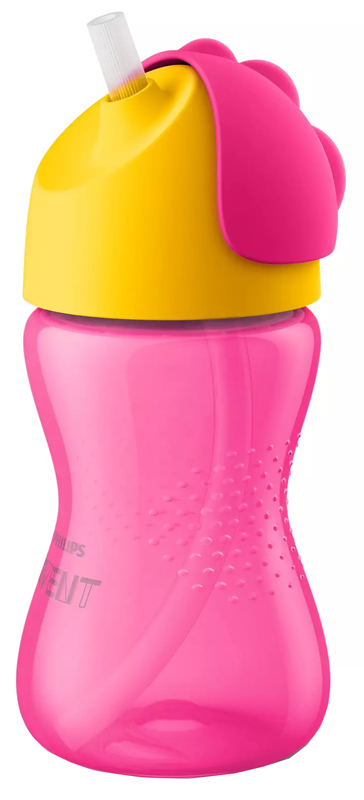 AVENT TAZZA ROSA CON CANNUCCIA DA 300ML - FarmaLucia