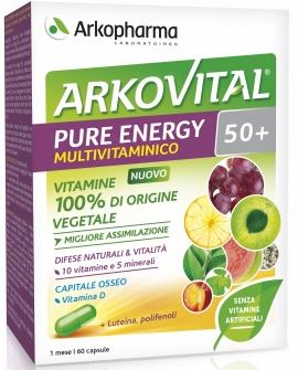 ARKOVITAL PURE ENERGY 50+ 60 CAPSULE - FarmaLucia
