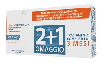 ANACAPS PROGRESSIV TRIO DUCRAY 30 CAPSULE - FarmaLucia
