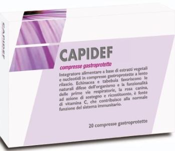 CAPIDEF 20 COMPRESSE GASTROPROTETTE - FarmaLucia