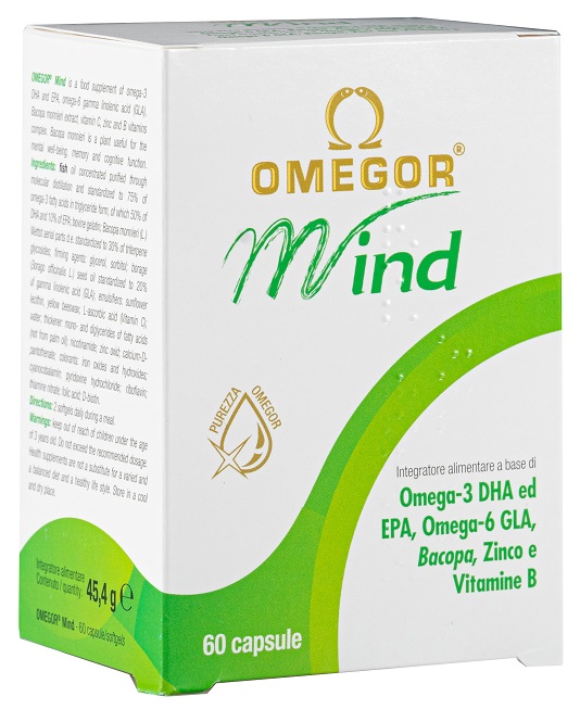 OMEGOR MIND 60 CAPSULE MOLLI - FarmaLucia