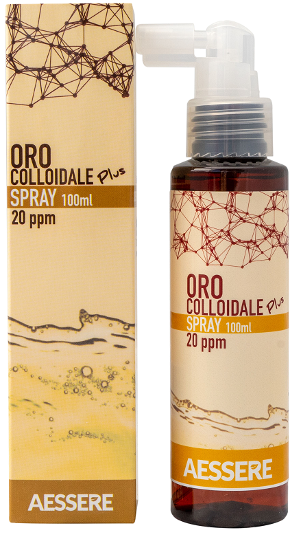 ORO COLLOIDALE PLUS SPRAY 20PPM 100 ML - FarmaLucia