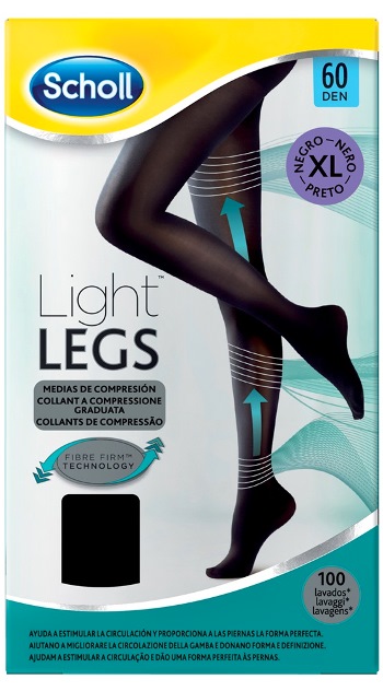 SCHOLL LIGHTLEGS 60 DENARI TAGLIA XL COLORE NERO 1 PAIO - FarmaLucia