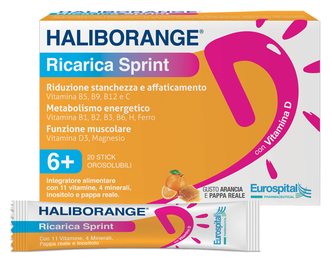 HALIBORANGE RICARICA SPRINT 20 STICK PACK 2 G - FarmaLucia