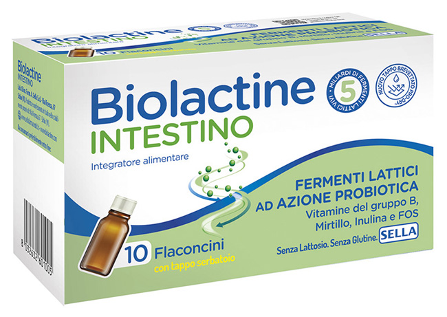 BIOLACTINE INTESTINO 5MLD 10 FLACONCINI 9 ML - FarmaLucia