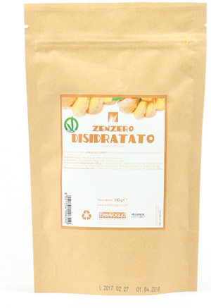ZENZERO DISIDRATATO 100 G A FETTE SENZA ZUCCHERO - FarmaLucia