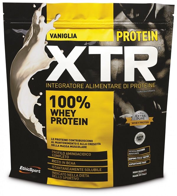 ETHICSPORT PROTEIN XTR VANIGLIA POLVERE 500 G - FarmaLucia