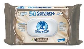 SANO E BELLO SALVIETTE DETERGENTI CASHMERE MOMENT 50 PEZZI - FarmaLucia
