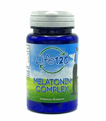 LIFE 120 MELATONINA COMPLEX 180 COMPRESSE - FarmaLucia