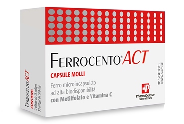 FERROCENTO ACT 30 CAPSULE MOLLI - FarmaLucia