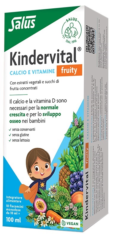 KINDERVITAL FRUITY 10 FLACONCINI DA 10 ML - FarmaLucia