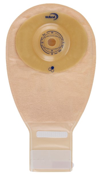 SACCA PER ILEOSTOMIA TRASPARENTE RITAGLIABILE WELLAND AURUM PROFILE ILEO MIDI DIAMETRO 13-25 MM INIZIO CONVESSITA' 25 MM 10 PEZZI - FarmaLucia