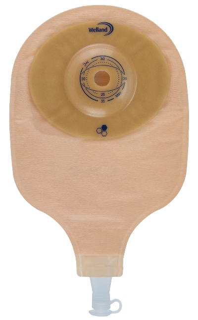 SACCA PER UROSTOMIA TRASPARENTE RITAGLIABILE AURUM CONVEX URO MIDI SMALL DIAMETRO 13-25 MM 10 PEZZI - FarmaLucia