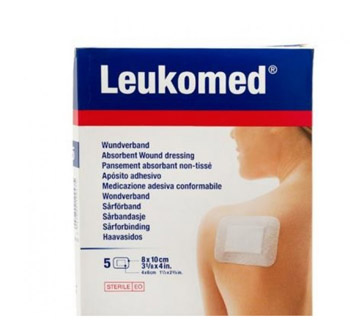 LEUKOMED MEDICAZIONE POST-OPERATORIA IN TESSUTO NON TESSUTO 8 X 10 CM - FarmaLucia