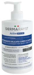 DERMARAYS ACTIVE ALL IN ONE DETERGENTE DELICATO CORPO E CAPELLI 500 ML - FarmaLucia