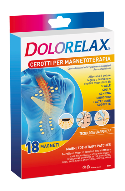 DOLORELAX CEROTTO MAGNETOTERAPIA 18 PEZZI - FarmaLucia