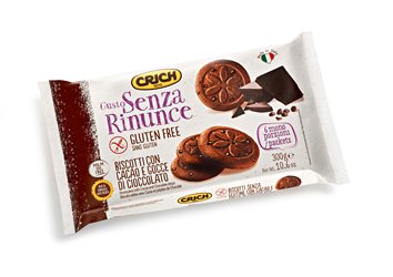 GUSTO SENZA RINUNCE BISCOTTI CACAO E GOCCE DI CIOCCOLATO 300 G - FarmaLucia