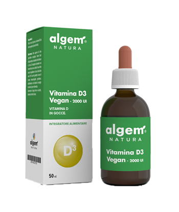 VITAMINA D3 VEGAN 2000 UI 50 ML - FarmaLucia