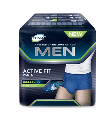 PULL UP UOMO TENA MEN PANTS ACTIVE FIT L 8 PEZZI - FarmaLucia