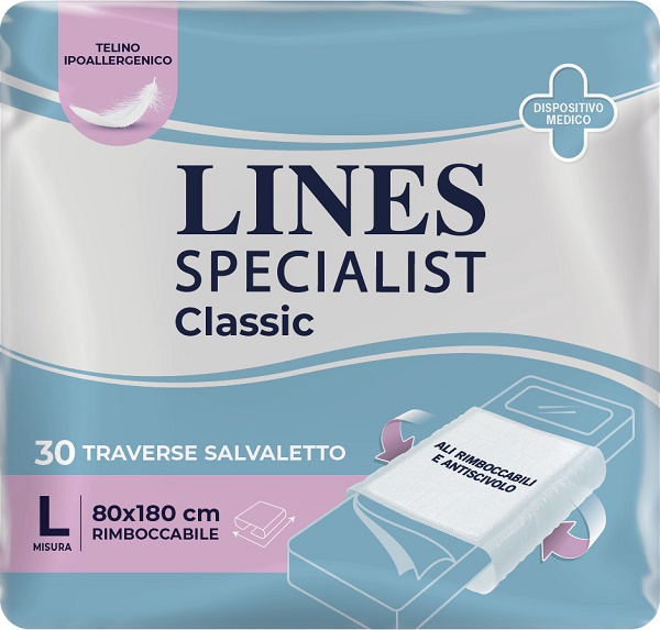 TRAVERSA LINES SPECIALIST CLASSIC 80X180 CM 30 PEZZI - FarmaLucia