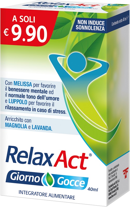 RELAX ACT GIORNO GOCCE 40 ML - FarmaLucia
