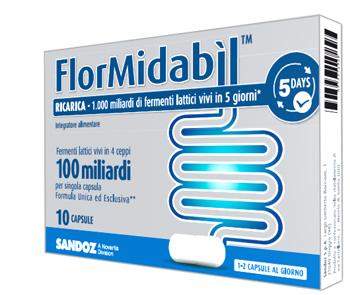FLORMIDABIL RICARICA 10 CAPSULE - FarmaLucia