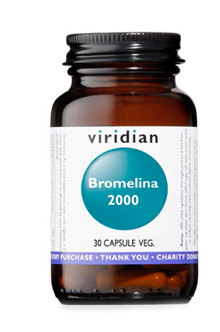 VIRIDIAN BROMELINA 2000 30 CAPSULE - FarmaLucia