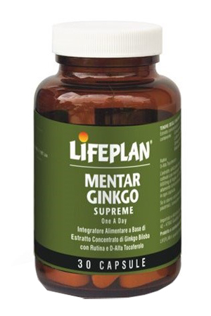MENTAR GINKGO 30 CAPSULE - FarmaLucia