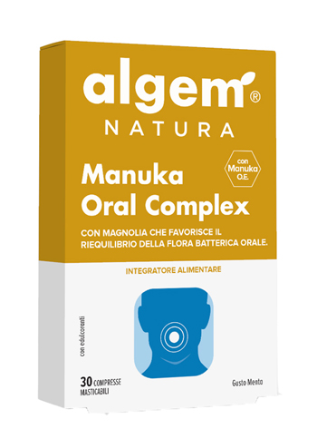 ALGEM MANUKA ORAL COMPLEX 30 COMPRESSE - FarmaLucia