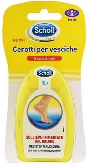 SCHOLL CEROTTI PER VESCICHE MEDIO 5 PEZZI - FarmaLucia