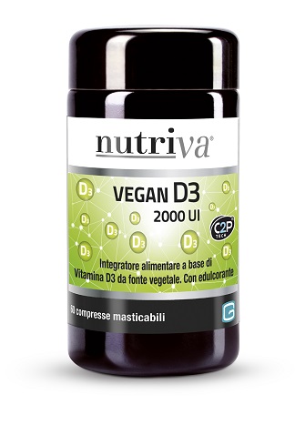 NUTRIVA VEGAN D3 60 COMPRESSE 2000 UI - FarmaLucia