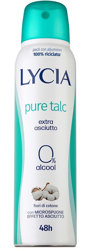 LYCIA SPRAY PURE TALC 150 ML - FarmaLucia