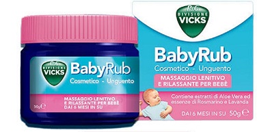 VICKS BABYRUB UNGUENTO 50 G - FarmaLucia