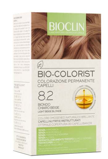 BIOCLIN BIO COLORIST 8,2 BIONDO CHIARO BEIGE - FarmaLucia